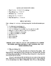 Phân Tích Chương Trình Marketing Xã Hội "Trái Tim Cho Em" Môn Đạo đức và trách nhiệm xã hội trong kinh doanh | Trường Đại học Tài chính - Marketing