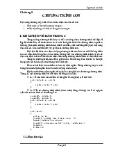 Chương 5 Chương trình con môn Lập trình căn bản | Học viện Báo chí và Tuyên truyền