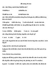 Đề cương Môn Tin học | Đại học Hải Phòng