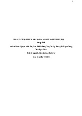 Organizational Behavior Analysis of Phu Nhuan Jewelry (PNJ) - Chapter 9 môn Principles of Management | Trường Đại học Quốc tế, Đại học Quốc gia Thành phố Hồ Chí Minh