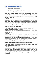 Giải SGK Tin học 12 Chân trời sáng tạo Bài A1: Giới thiệu Trí tuệ nhân tạo