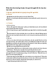 Phân tích tình huống truyện trong Chữ người tử tù chọn lọc hay nhất - Ngữ văn 10