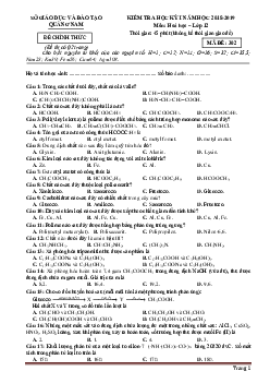 Chuyên đề điện phân hóa học lớp 12