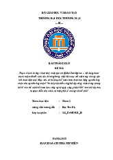 Tác Động Của Trí Tuệ Nhân Tạo Đến Giai Cấp Công Nhân | Bài thảo luận kinh tế chính trị