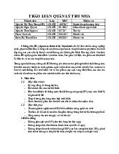 Thảo luận quản lý thu mua và các tiêu chuẩn JIS cho ngành dệt may | Môn Quản lý thu mua - Đại học Xây Dựng Hà Nội