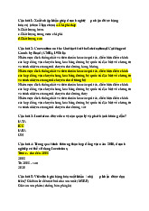 Trắc nghiệm giữa kỳ - Kiến thức Xuất nhập khẩu 2023 môn Quản trị xuất nhập khẩu | Đại học Kinh tế Thành phố Hồ Chí Minh