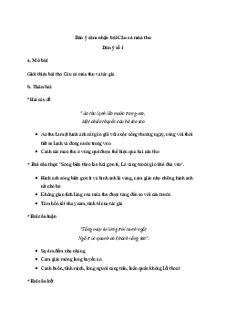 Văn mẫu 10: Cảm nhận về bài thơ Câu cá mùa thu của Nguyễn Khuyến | Cánh diều