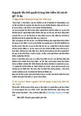 Nguyên tắc thế quyền trong bảo hiểm tài sản là gì? Ví dụ