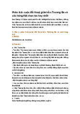 Phân tích cuộc đối thoại giữa hồn Trương Ba và xác hàng thịt chọn lọc hay nhất