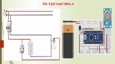 Giáo án điện tử Công nghệ 8 Kết nối tri thức: Ôn tập chương 4