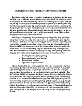 Tâm lý học quản lý- Nguyên tắc công khai dân chủ trong giao tiếp | Đại học Nội Vụ Hà Nội