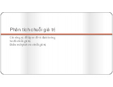 Phân tích chuỗi giá trị| Bài giảng Quản lý chất lượng toàn diện chuỗi cung ứng TP| Trường Đại học Bách Khoa Hà Nội