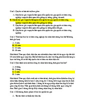 Câu hỏi ôn tập Quyền sở hữu trí tuệ và chuyên giao công nghệ môn Pháp luật đại cương | Đại học Kinh Bắc
