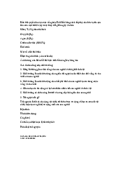 Buổi 2 môi trường và con người | Đại học Lao động - Xã hội