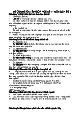 ĐỀ CƯƠNG ÔN TẬP LỊCH SỬ GIỮA HỌC KỲ I- MÔN LỊCH SỬ 6