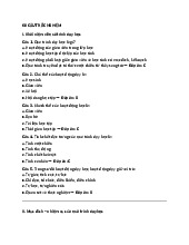 TOP 60 câu trắc nghiệm có đáp án Môn Lý luận dạy học | Đại học Sư phạm Hà Nội 2