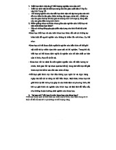 Câu hỏi triết học Mác-Lê Nin: Nghiên cứu và Khả năng So Sánh