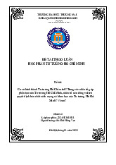Cơ sở hình thành Tư tưởng Hồ Chí minh? | Bài thảo luận Tư tưởng Hồ Chí Minh