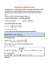 Tích phân hàm phân thức hữu tỉ: Phương pháp giải và ví dụ chi tiết | Chuyên đề Toán 12