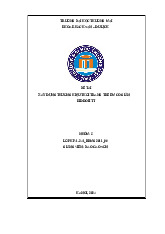 Xây Dựng Thương Hiệu Thời Trang KIDDOFIT Cho Trẻ Em | Bài thảo luận quản trị thương hiệu