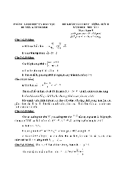 Đề KSCL Toán 9 đợt 2 năm 2018 – 2019 phòng GD&ĐT Kim Thành – Hải Dương