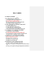 Tài liệu ôn tập - KTCT-Trắc nghiệm