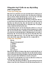 Đồng phân là gì? Chất nào sau đây là đồng phân của glucozơ?