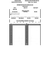 Đề ôn thi kết thúc học phần TIẾNG VIỆT - Năm học 2018-2020