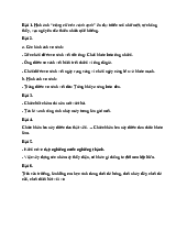 Bài tập Ngữ Văn lớp 7 - Kết nối tri thức