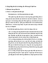 Tiểu luận về cộng đồng và vấn đề dân tộc ở Việt Nam