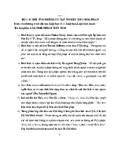 Đề cương môn Luật hiến pháp - Trường Đại học lao động -  xã hội.