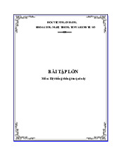 Báo cáo Bài tập lớn Khảo sát Orion Vina môn Hệ thống thông tin quản lý | Học viện Ngân hàng