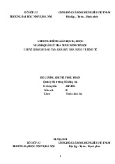 Đề cương Quản lý thị trường bất động sản | Đại học Nội Vụ Hà Nội