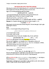 Bài tập về Ước chung lớn nhất & thuật toán Euclid môn Đại số & Số học | Trường Đại học Khoa học tự nhiên, Đại học Quốc gia Thành phố Hồ Chí Minh