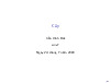 Bài giảng Cây - Toán rời rạc thầy Trần Vĩnh Đức | Trường Đại học Bách khoa Hà Nội