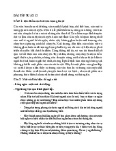 Bài tập Môn Tiếng Việt thực hành | Đại học Sư phạm Hà Nội 2