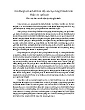 Các động lực kinh tế thúc ẩy việc áp dụng fintech trên khắp các quốc gia