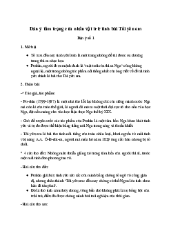 Văn mẫu lớp 11: Phân tích tâm trạng của nhân vật trữ tình trong bài Tôi yêu em | Cánh diều