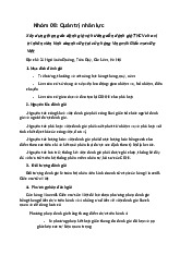 Nhóm 08: Quản trị nhân lực Xây dựng thang đo đánh giá và hưỡng dẫn đánhgiá THCV cho vị trí nhân viên kinh doanh sữa tại cửa hàng Vinamik Giấc mơ sữa Việt môn Quản trị nhân lực   | Học viện Nông nghiệp Việt Nam