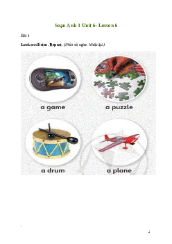 Tiếng Anh lớp 3 Unit 6: Lesson 6 trang 103 Explore Our World