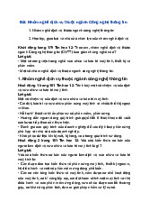 Giải SGK Tin học 12 Chân trời sáng tạo Bài G1: Nhóm nghề dịch vụ thuộc ngành Công nghệ thông tin