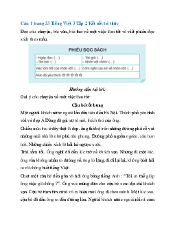 Giải SGK Tiếng Việt 3 trang 53 Bài 12: Tay trái và tay phải - Đọc mở rộng | Kết nối tri thức