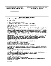 ĐỀ CƯƠNG CHI TIẾT MÔN HỌC KINH TẾ VI MÔ | Trường Đại học Kinh Tế - Luật