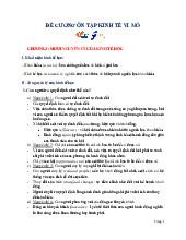 Đề cương môn kinh tế vi mô- Trường Đại học bách khoa - Đại học đà nẵng.