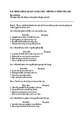 Bài thi đánh giá đầu vào Đại học trên máy tính năm 2025 môn Địa lí (Đề 6)