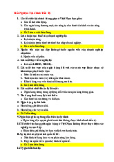 64 câu trắc nghiệm tài chính tiền tệ- Trường đại học Văn Lang