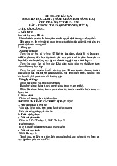 tin học bài 6 lớp 4 rất hay và hiệu quả