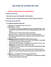 Đề cương ôn tập kinh tế vĩ mô theo chương | Đại học kinh tế Thành phố Hồ Chí Minh