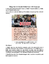 Giải SGK Tiếng Anh 12 Friends Global Unit 1 1D Grammar