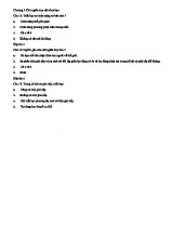 Trắc nghiệm triết học - Ôn tập GK Môn Triết 01